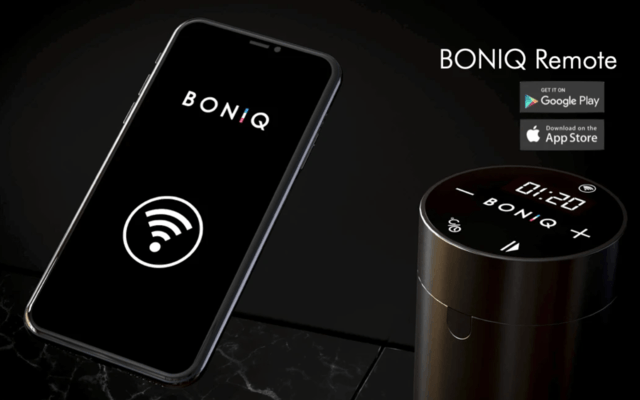 専用アプリで「BONIQ 2.0」を遠隔コントロール
