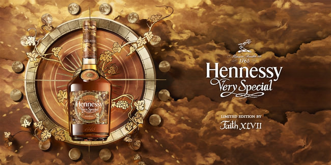 「Hennessy V.S Limited Edition 2020 by FAITH XLVII」限定デザインボトルが2020年10月14日（水）から数量限定で発売！