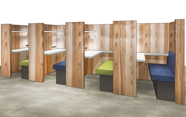 1人ボックス席イメージ