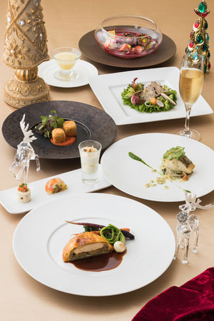 クリスマスランチコース全体イメージ