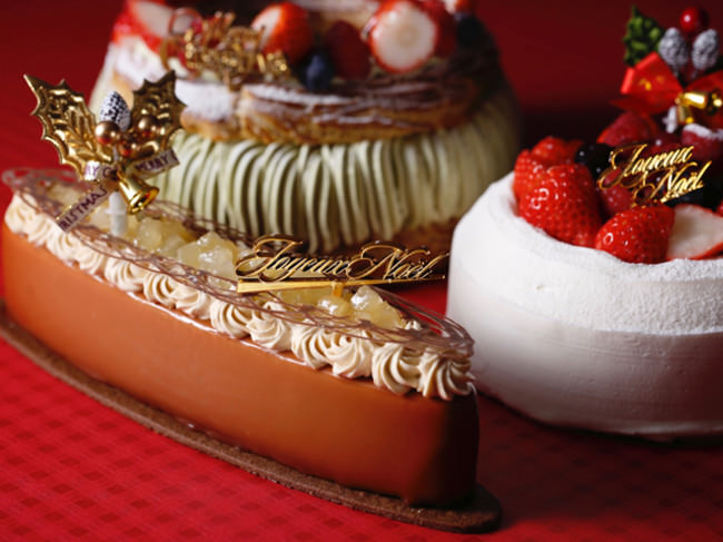 2020年のクリスマスケーキは3種類。特別な日に華を添えます。
