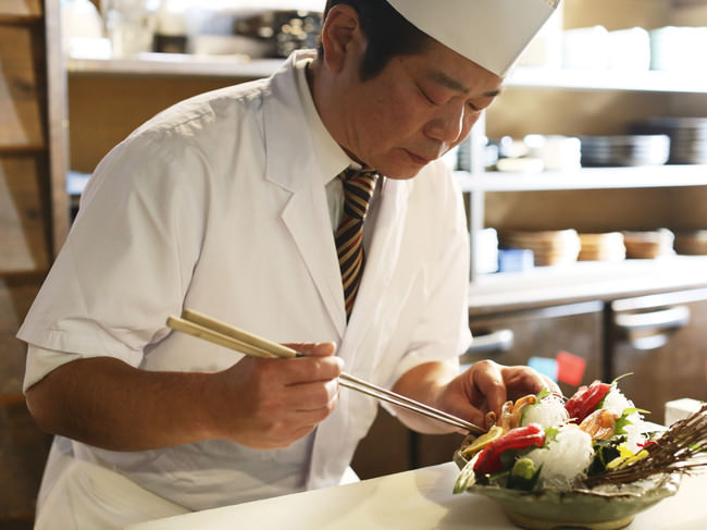 プロの料理人によるお値打ちメニュー