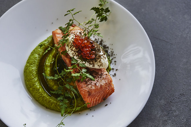 サーモンソテー