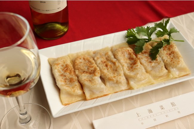 フカヒレ入り棒餃子×サントリージャパンプレミアム マスカットベリーAロゼ