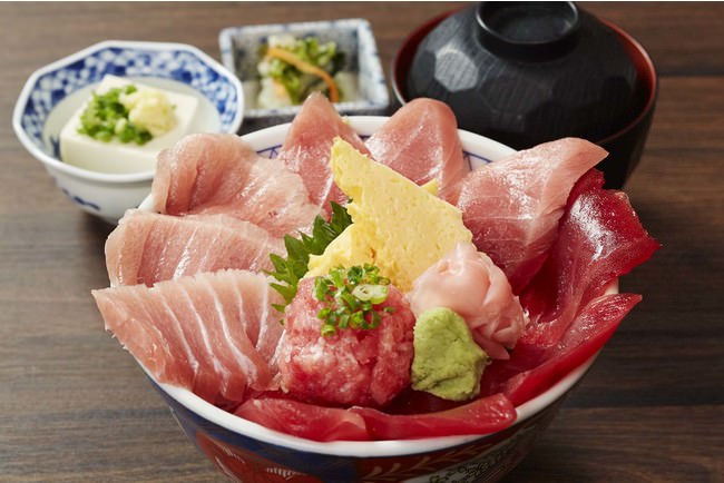 焼津ミナミマグロ特上丼（数量限定）　  1,200円（税込）   