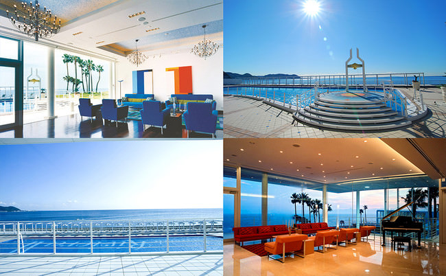 リビエラ逗子マリーナの海に面した大小さまざまなイベント会場