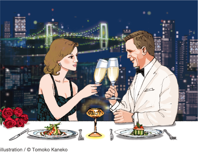Bond Dinner～Diamond dinners are forever～イラストメージ（ザ・プリンス パークタワー東京）