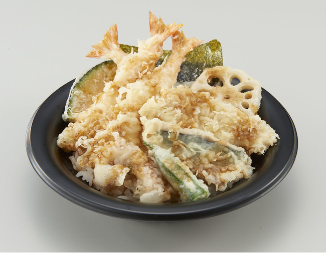 ■にぎやか海老天丼　    ７９８円(+税) → ４９９円(+税)