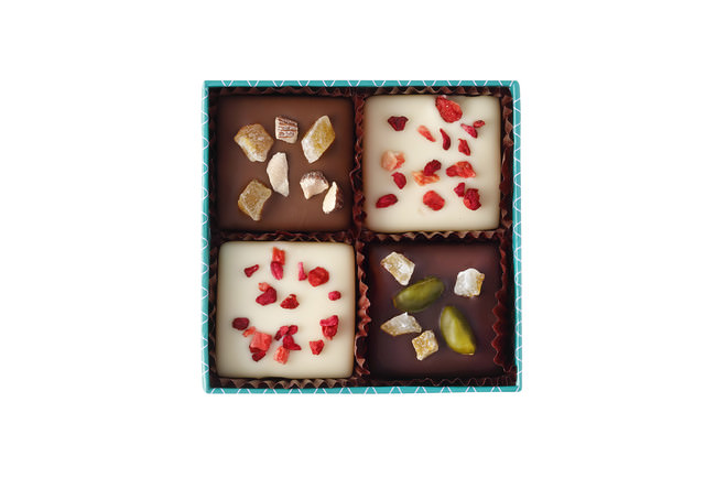 「ショコラバリエ2021」【上段】キャレショコラ