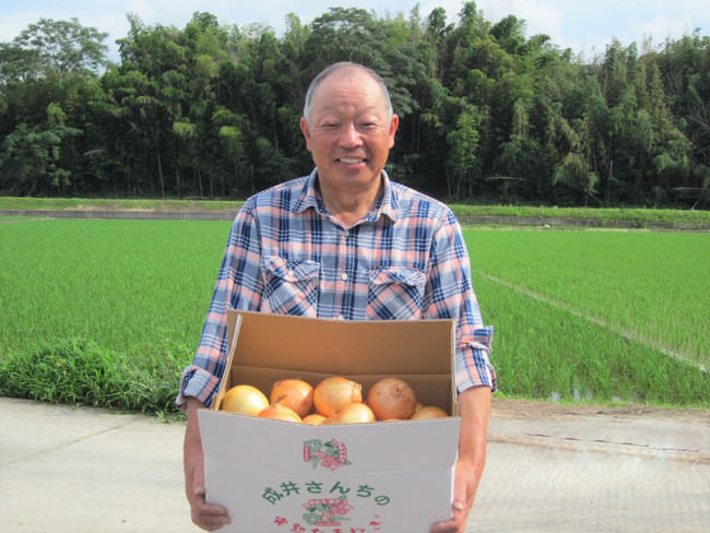 メディアで話題の成井さんちの完熟たまねぎ