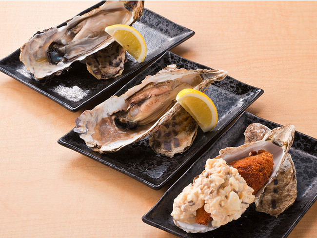 厚岸産 生牡蠣（生・焼き・フライ） １ケ 390円～(税別)