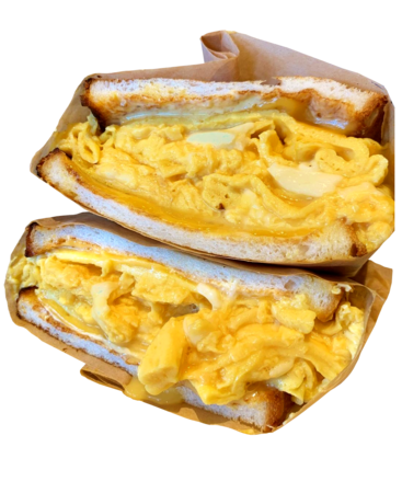 毎日食べたい大満足チーズオムレツパン