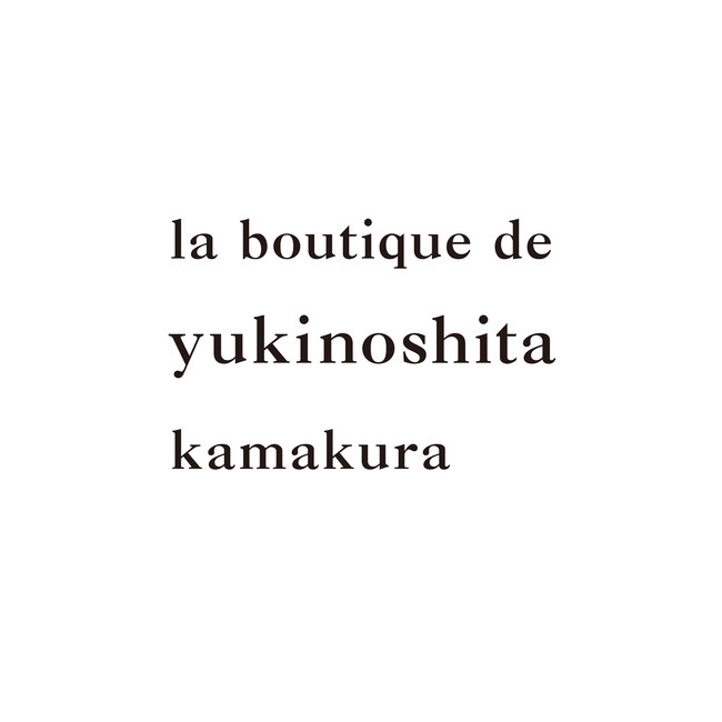 la boutique de yukinoshita kamakura ロゴタイプ