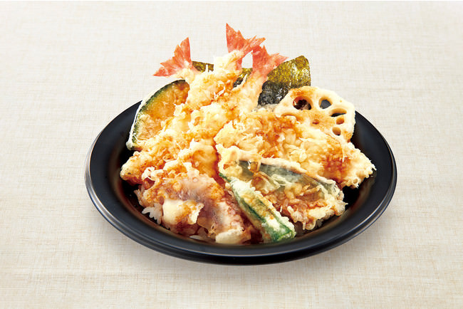 ■にぎやか海老天丼　通常７９８円(+税) → ４９９円(+税)
