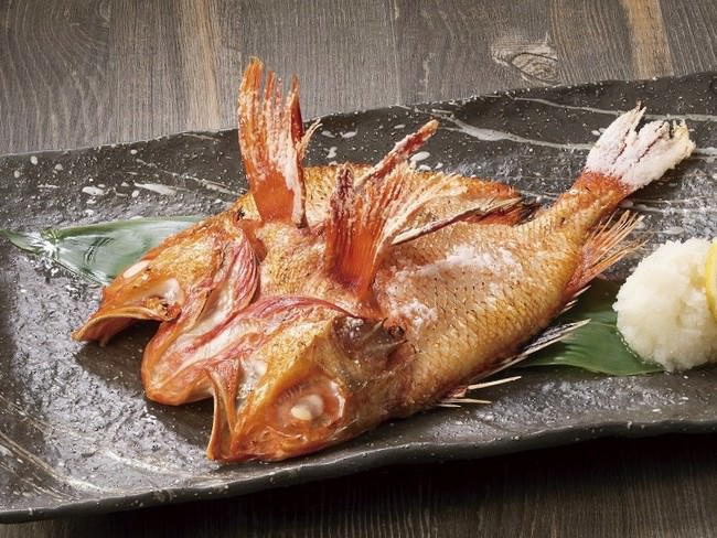 キンキの炭火焼き　3,476円