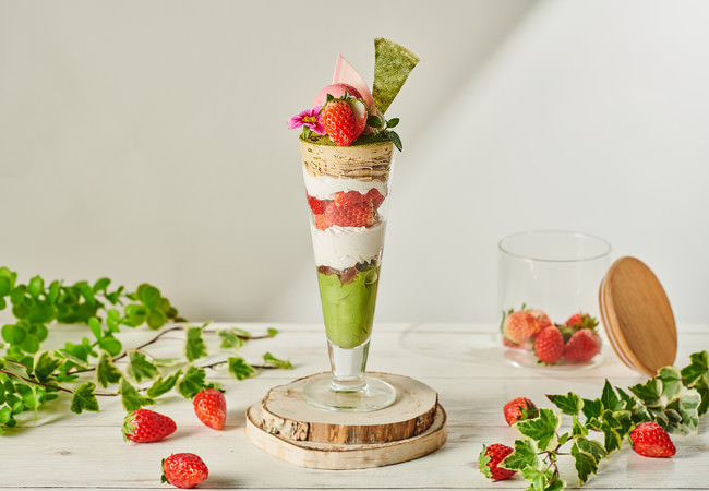 Shinshu Strawberry Parfait