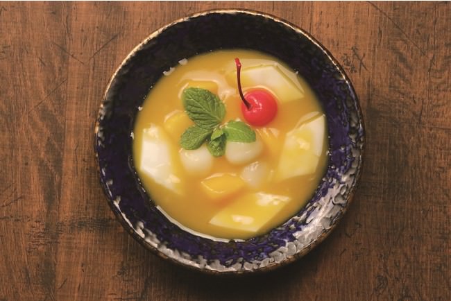 マンゴー杏仁白玉ぜんざい　473円