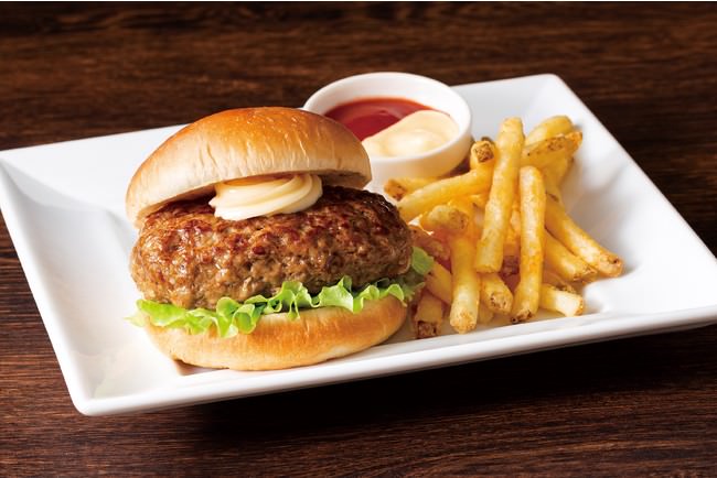 アンガスビーフバーガーセット～照り焼きマヨネーズ～ 691円(税込760円)