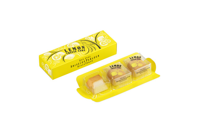 『夏のチーズケーキ（レモン）』3個入 999円(税込) 