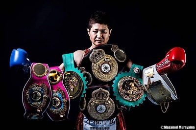 藤岡奈穂子選手 （ボクシング世界５階級制覇チャンピオン）