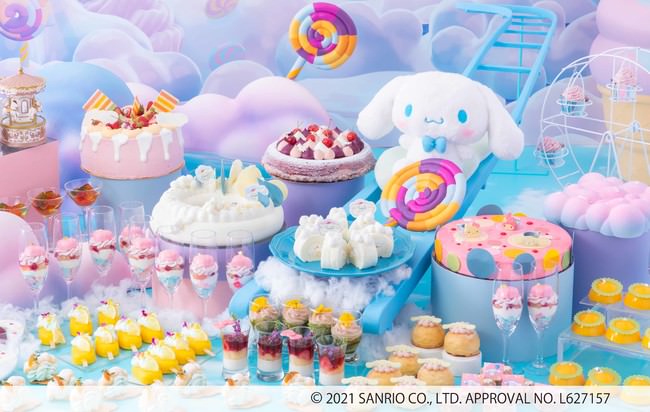 海の世界を夏のトロピカルフルーツを使い“パステルブルー” と“パステルピンク” で仕上げるスイーツは女子必見！「プリンセスアフタヌーンティー～マーメイドのパステルパールスイーツ～」販売