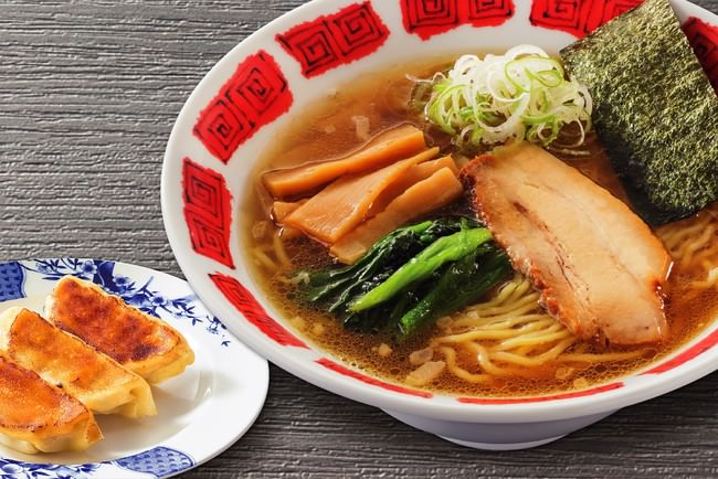 バーミヤンラーメンと餃子[3コ]定食　※画像はイメージです