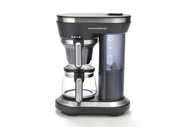 モータメーカー製造の調理家電「YAMAMOTO コーヒーメーカー」発売～全自動、コンパクトで95℃の高温抽出が可能～