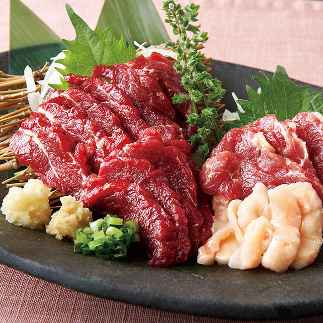 【馬】桜肉三種盛り