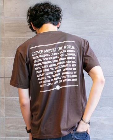 着用画像「COFFEE AROUND THE WORLD」