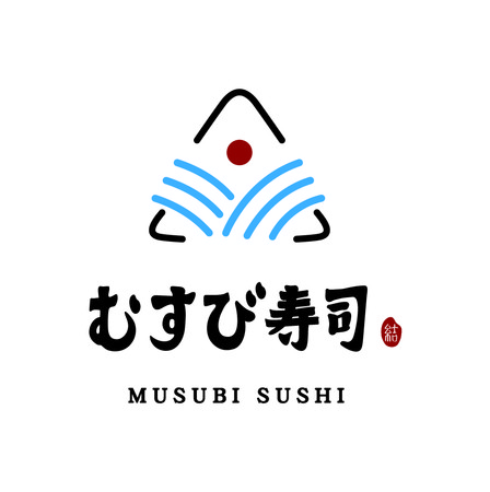 「むすび寿司」ロゴ