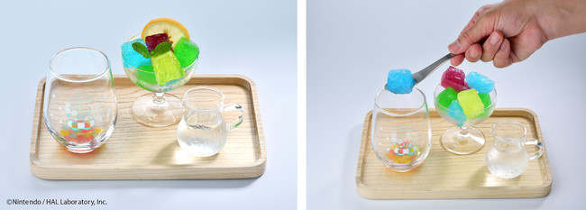 なついろゼリーとソーダを混ぜると…？