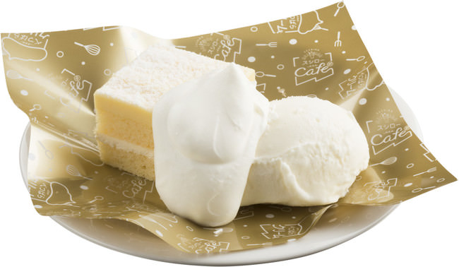 北海道発酵バターのカスタードクリームケーキ