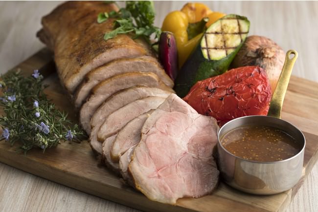 ローストポーク 北海道ハスカップマスタード添え（ランチ限定）