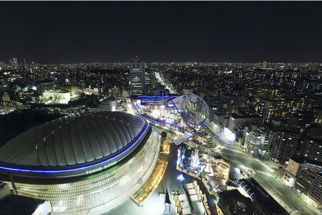 眺望：東京ドーム側