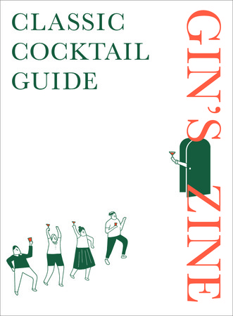GIN‘S ZINE CLASSIC COCKTAIL GUIDE 表紙