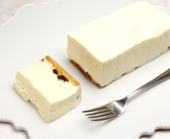 白淡のレアーチーズケーキ