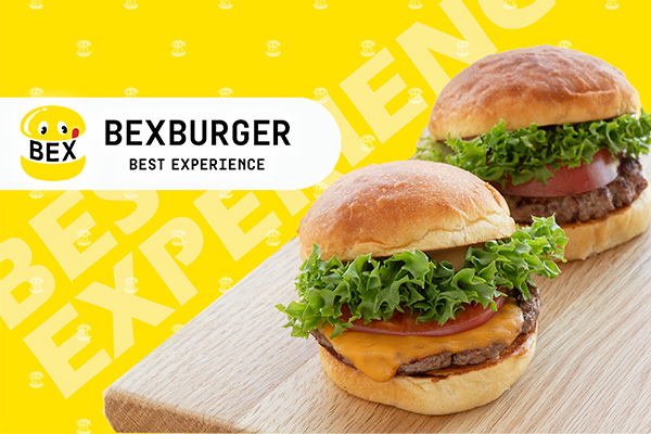 ニュータイプのハンバーガーショップ「BEX BURGER」