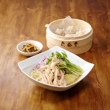 冷製鶏スープ麺セット（鼎泰豊）￥1,925