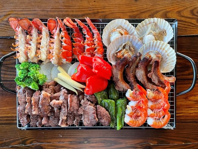 THE BBQ BEACH オリジナルBBQセット「SURF＆TURF」(3～4名様向け）