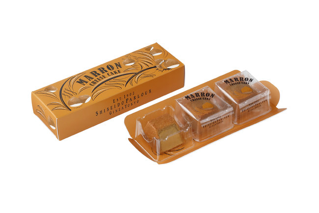 『秋のチーズケーキ（マロン）』 3個入 999円(税込)