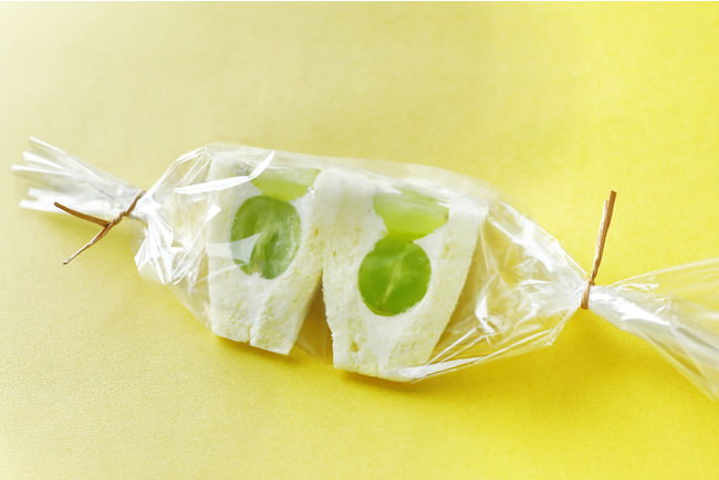 テイクアウト シャインマスカットのホイップサンドウィッチ