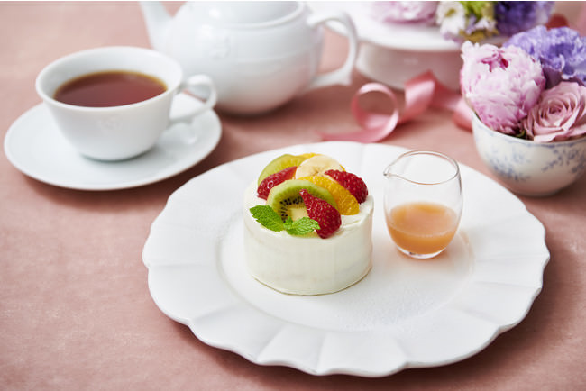 アフタヌーンティー40 周年記念スイートフルーツティーのショートケーキ