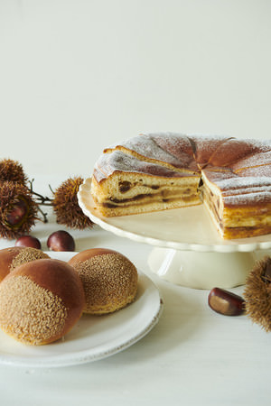 栗のクリームパン＋マロンクリームミルフィーユ