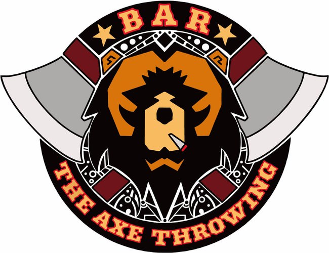 THE AXE THROWING BARのロゴ