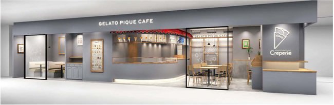 gelato pique cafe香林坊アトリオ店イメージ図