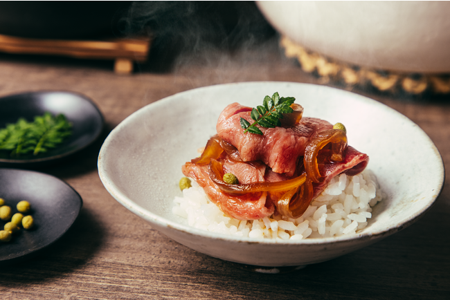 至高の牛丼 特選クラシタと実山椒　※銀座店限定
