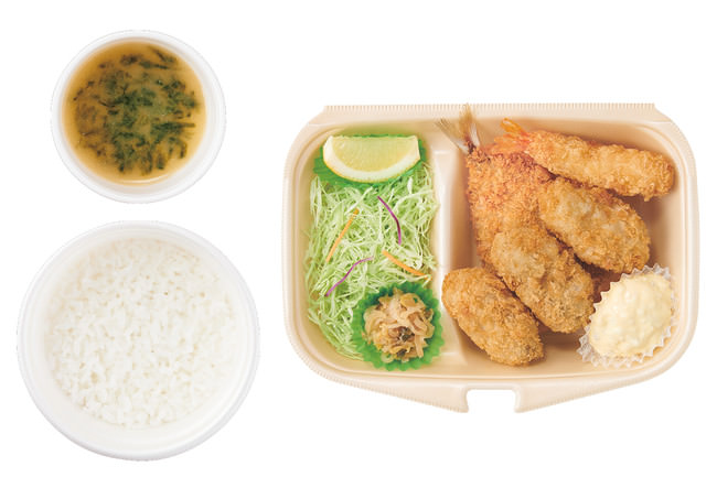 [テイクアウト]かきフライミックス 890円（税込）