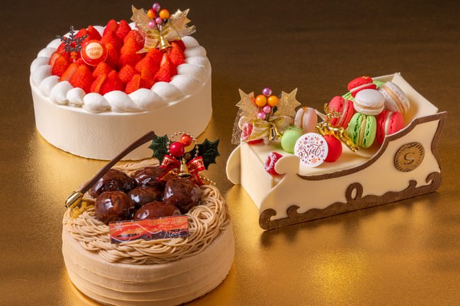 プレミアム食材にとことんこだわった3種類の”極上”クリスマスケーキ