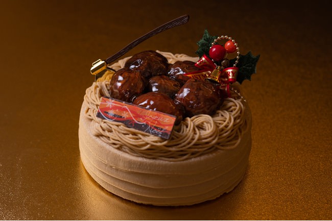 ”幻の栗“がごろごろ「利平栗モンブラン」