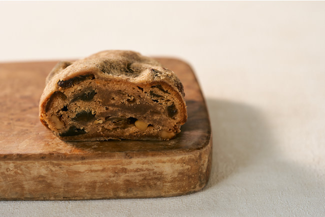 ▲梅シュトレン(断面)